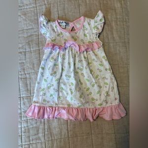 Baby golf pattern dress